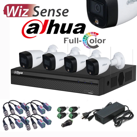 Kits DVR 4 CON 4 CAMARAS
